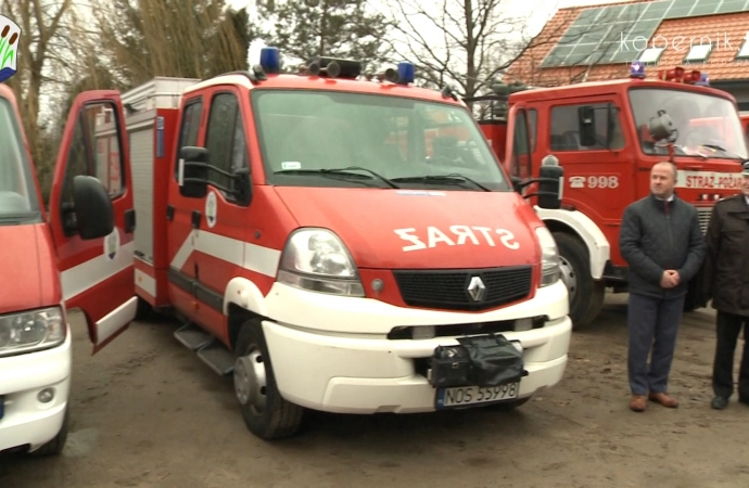 Wozy strażackie dla ochotników z gminy Łukta